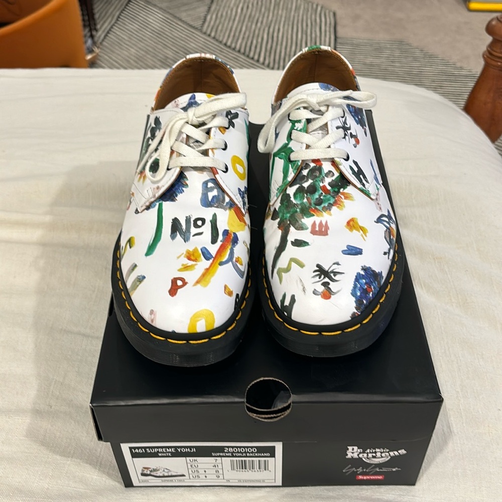 Sumpreme x Yohji Yamamoto Dr Marten shoes